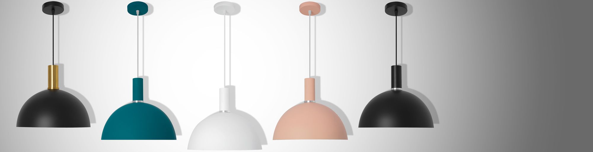 Lampa wisząca OSTI C APP122-1C Czarna