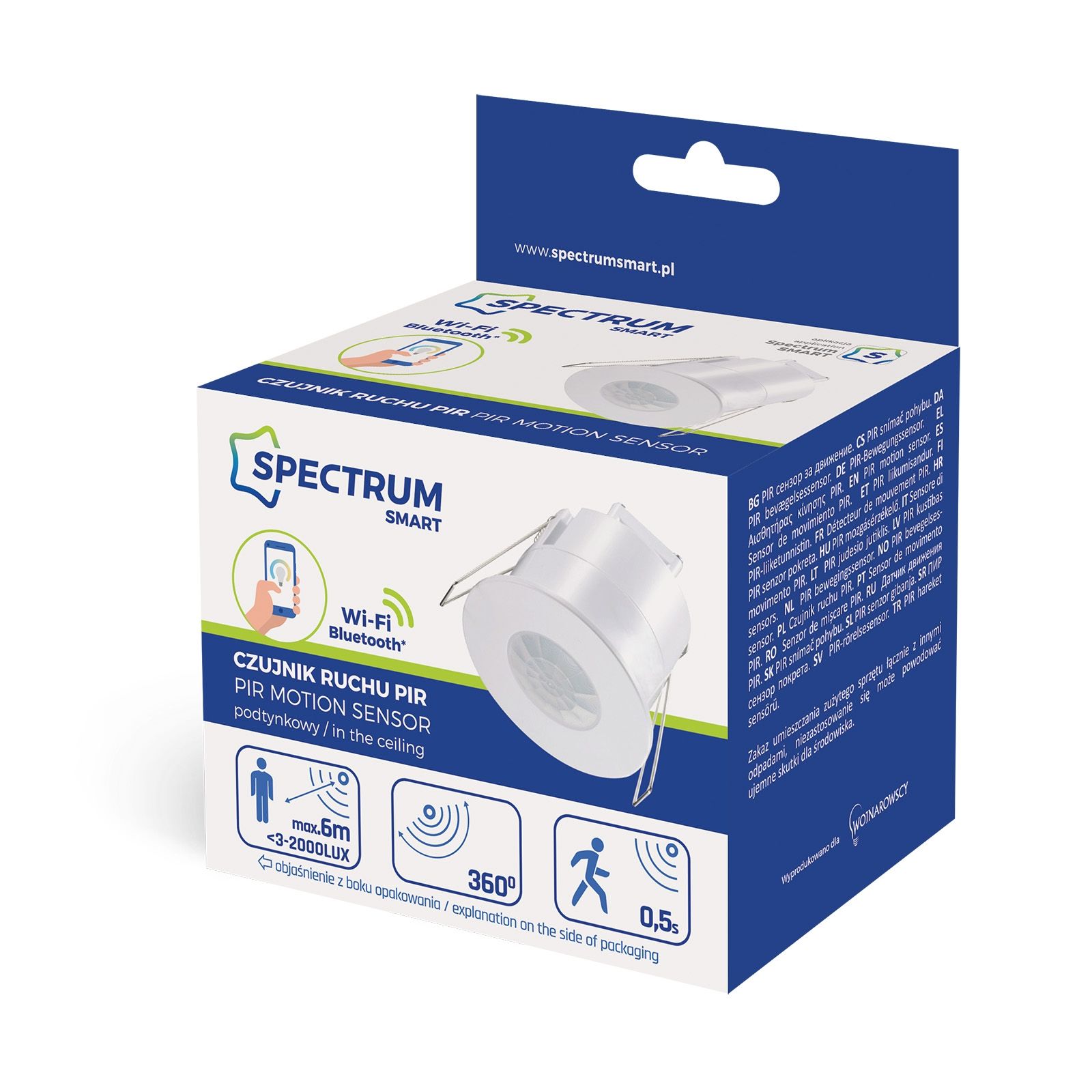 Czujnik ruchu Smart Podtynkowy 05783