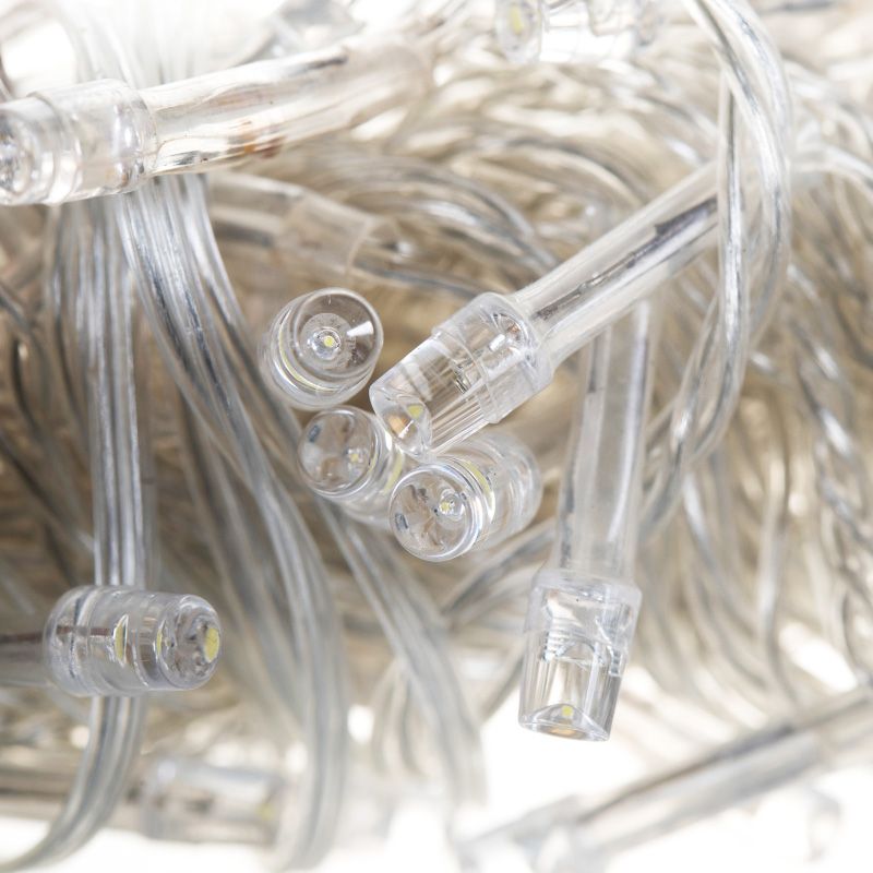 Kurtyna ZEWNĘTRZNA 304 LED z PILOTEM