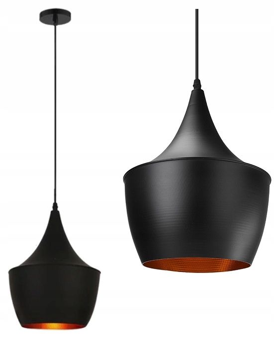 Lampa sufitowa wisząca Costa A Czarna