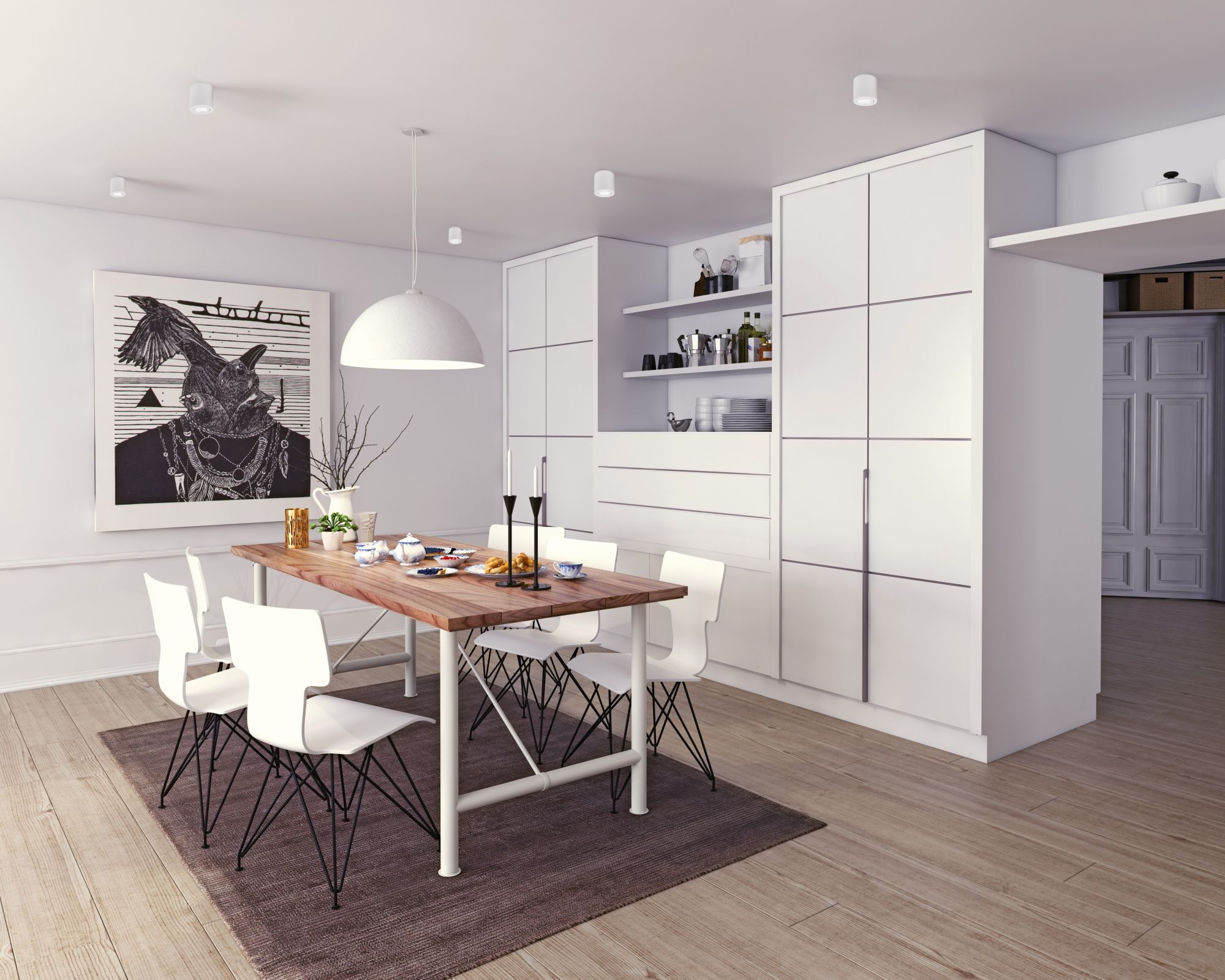 Lampa Spot Reflektor Biały