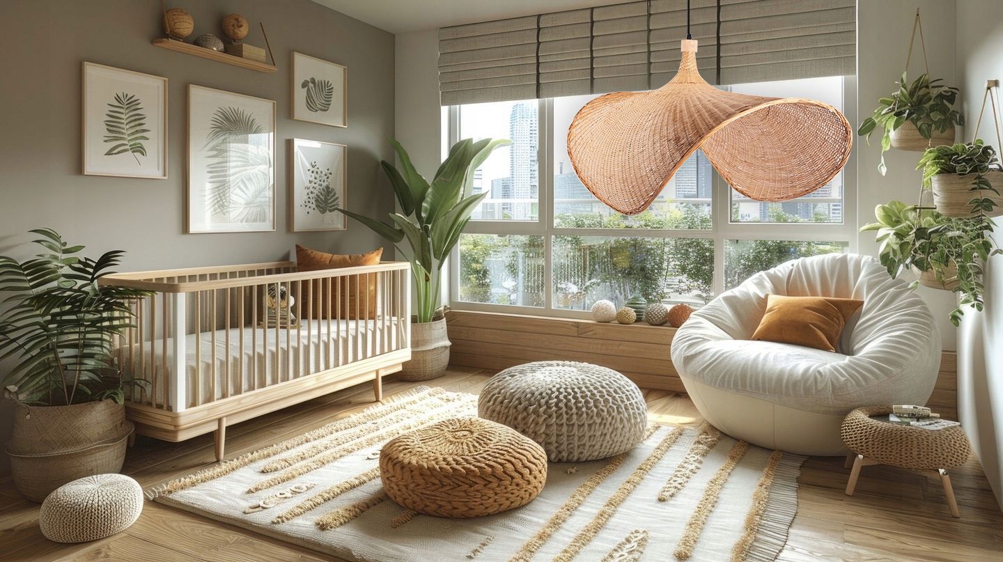Lampa Sufitowa Wisząca Boho Duża 100cm APP1640-1CP 7