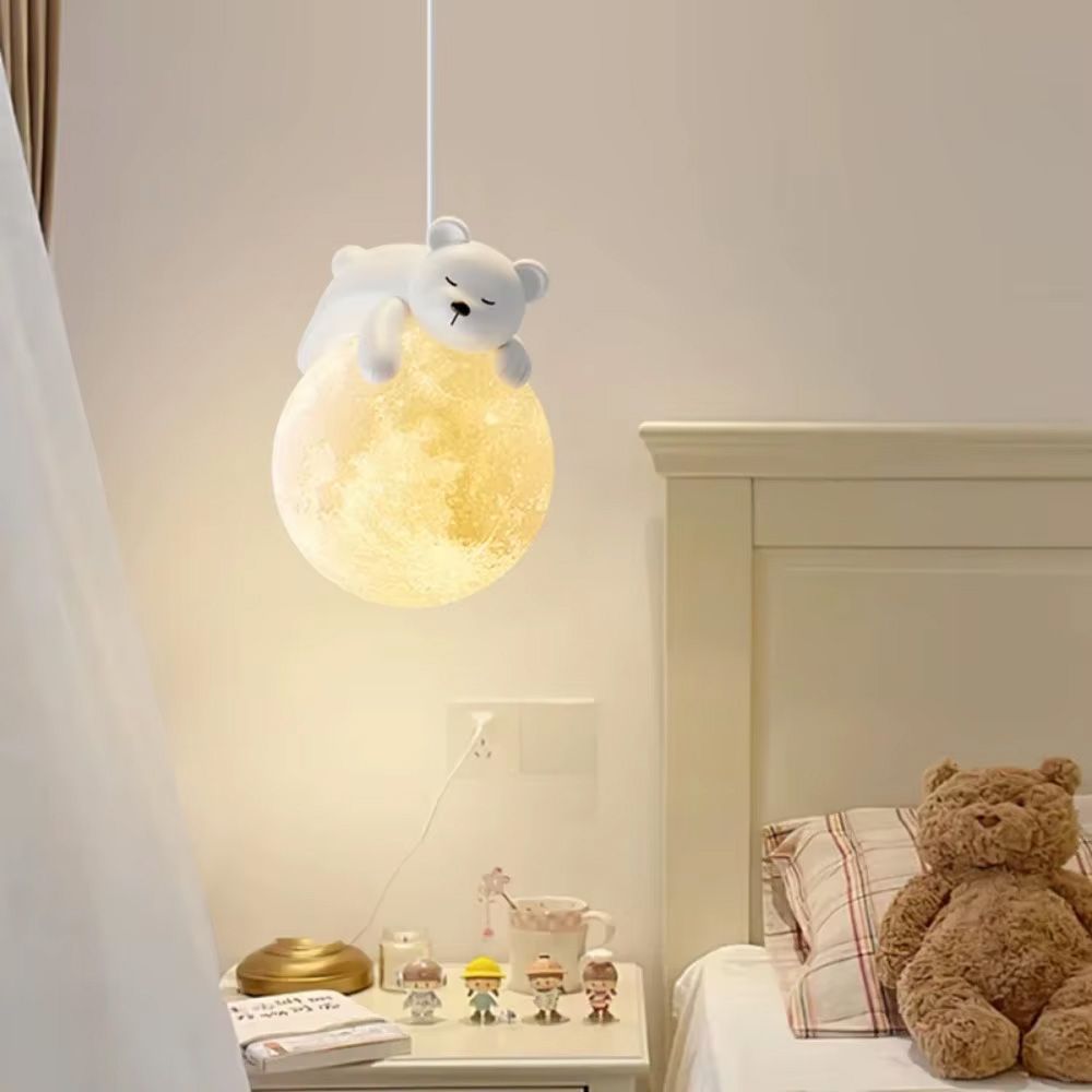 Lampa Sufitowa Wisząca White Bear APP1597-1CP 6