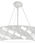 Lampa wisząca biała okrągła LED 24W 4000K Glance Candellux 31-59161