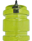 Lampa wisząca sufitowa szklana zielona 60W E27 Decorado Candellux 31-36650-Z