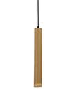 Lampa wisząca drewniana oprawa 25W GU10 40cm Tubo 31-78599