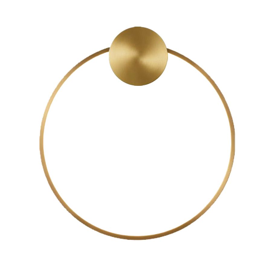 Lampa Ścienna Kinkiet Led App1385-cw Old Gold 30cm