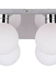 Lampa sufitowa biały klosz kula 4xG9 Oden 98-03256