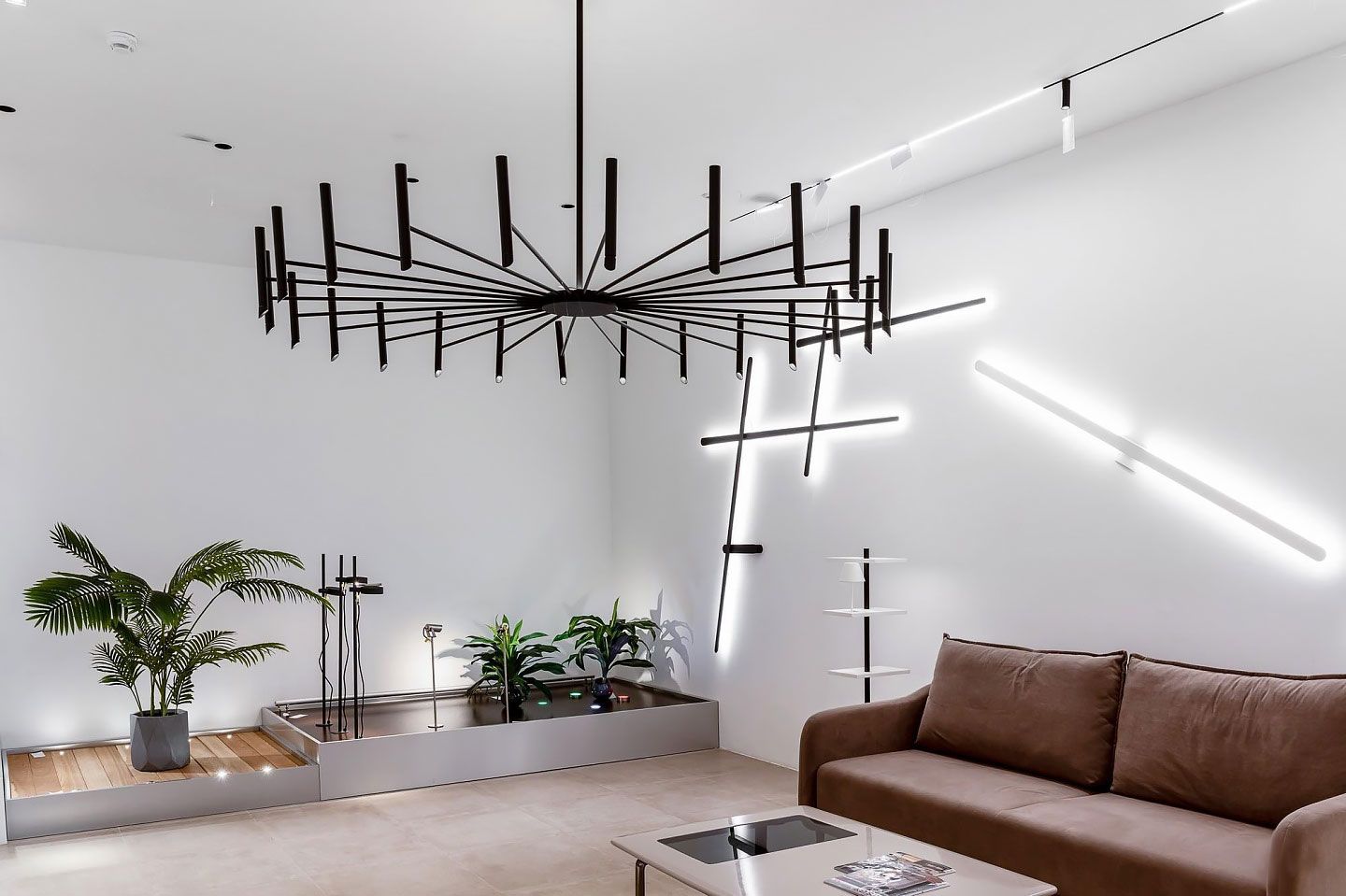 Lampa Sufitowa APP1196-15CP Czarna