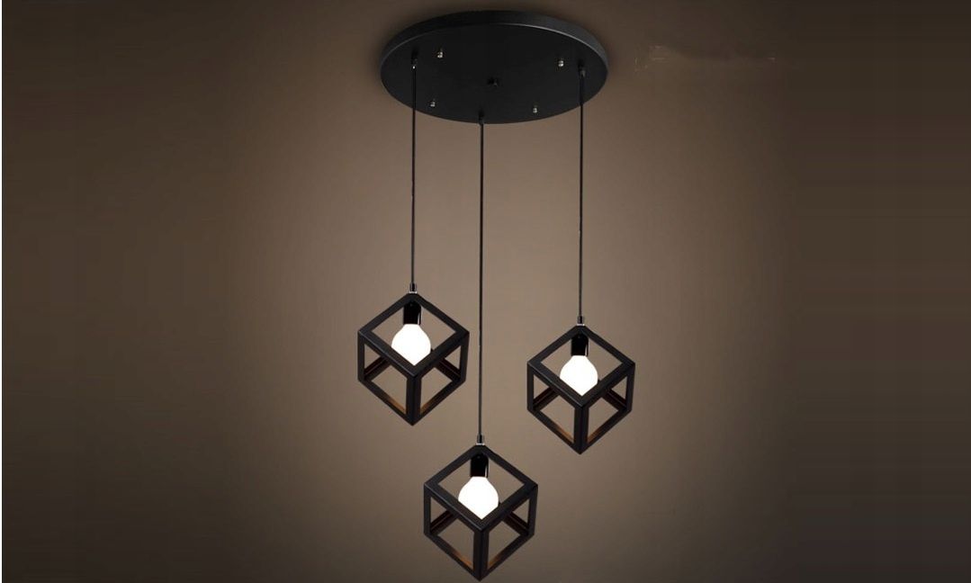 Lampa Sufitowa Wisząca Denver 180979A Czarna