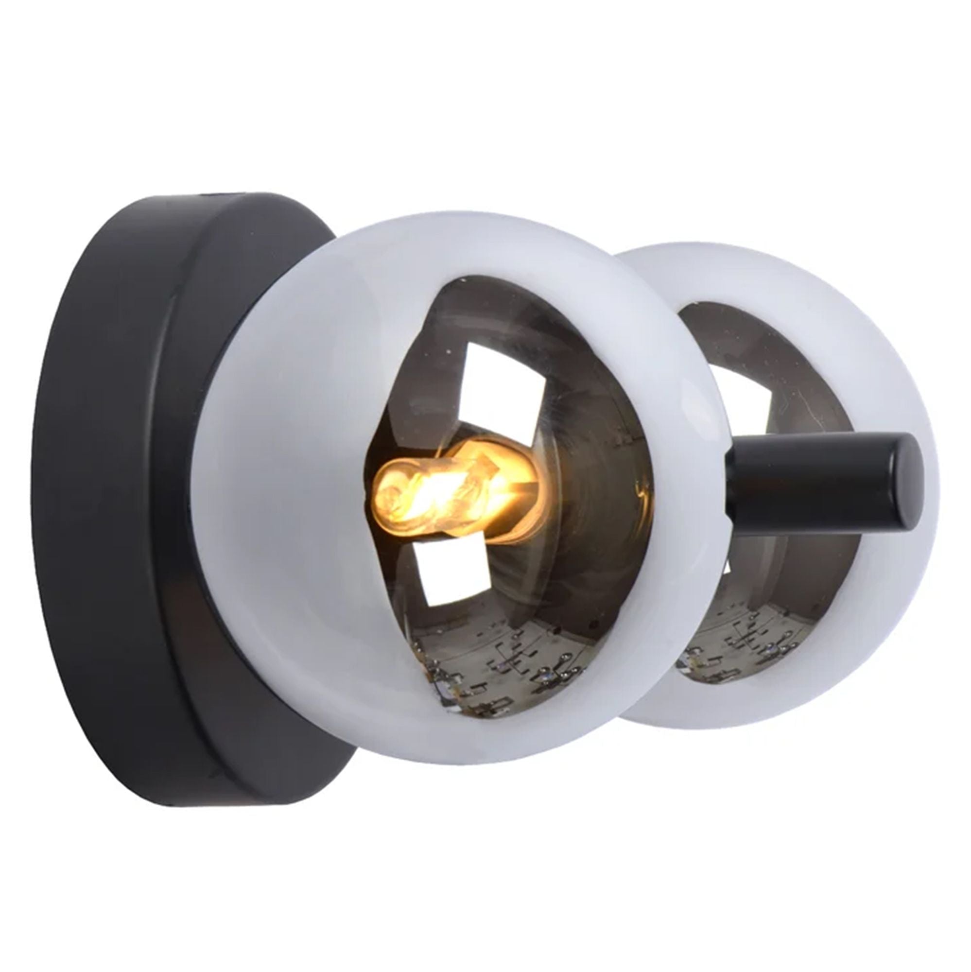 Lampa Ścienna Kinkiet App1162-2w Czarny