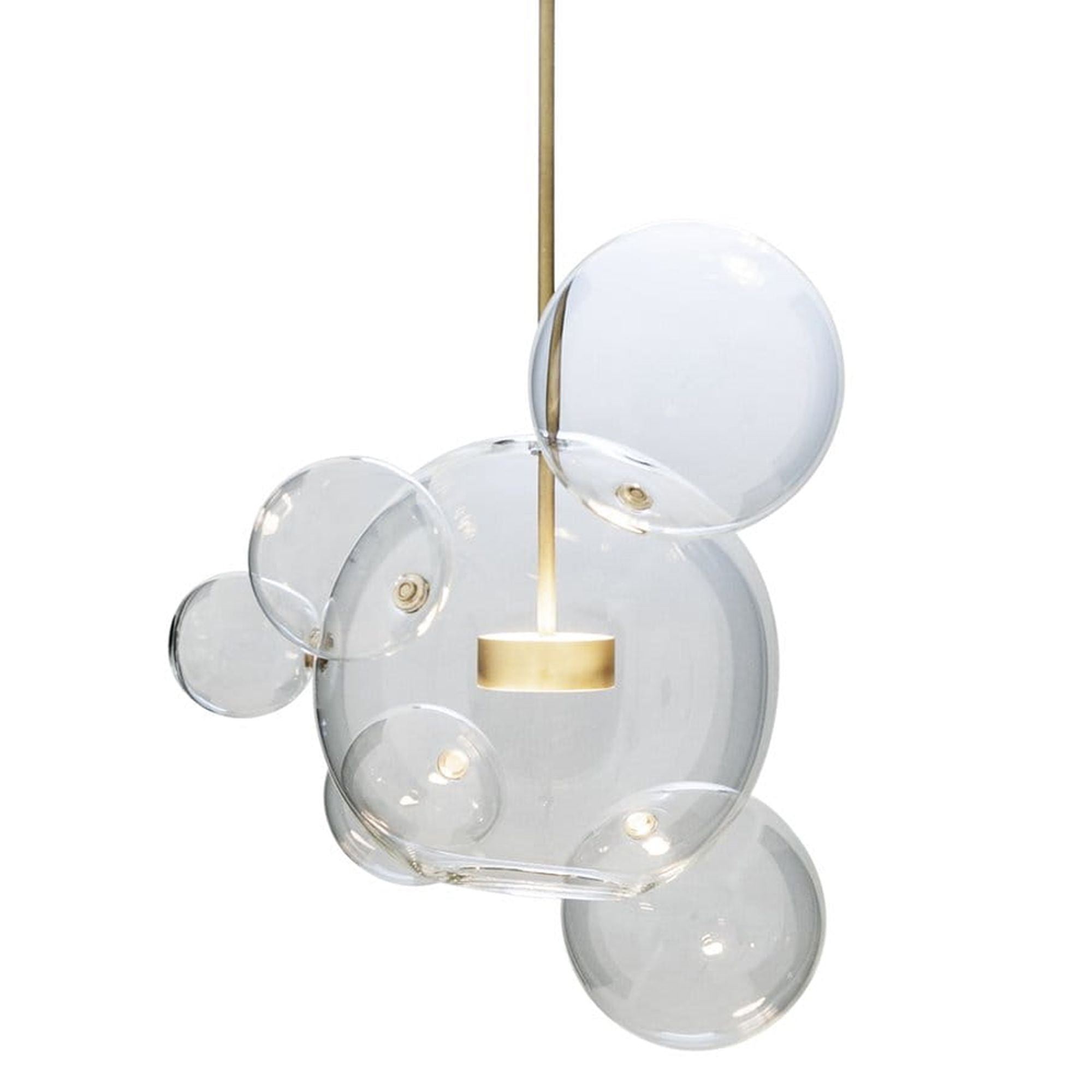 Lampa Sufitowa Wisząca Szklane Kule App650-cp 2