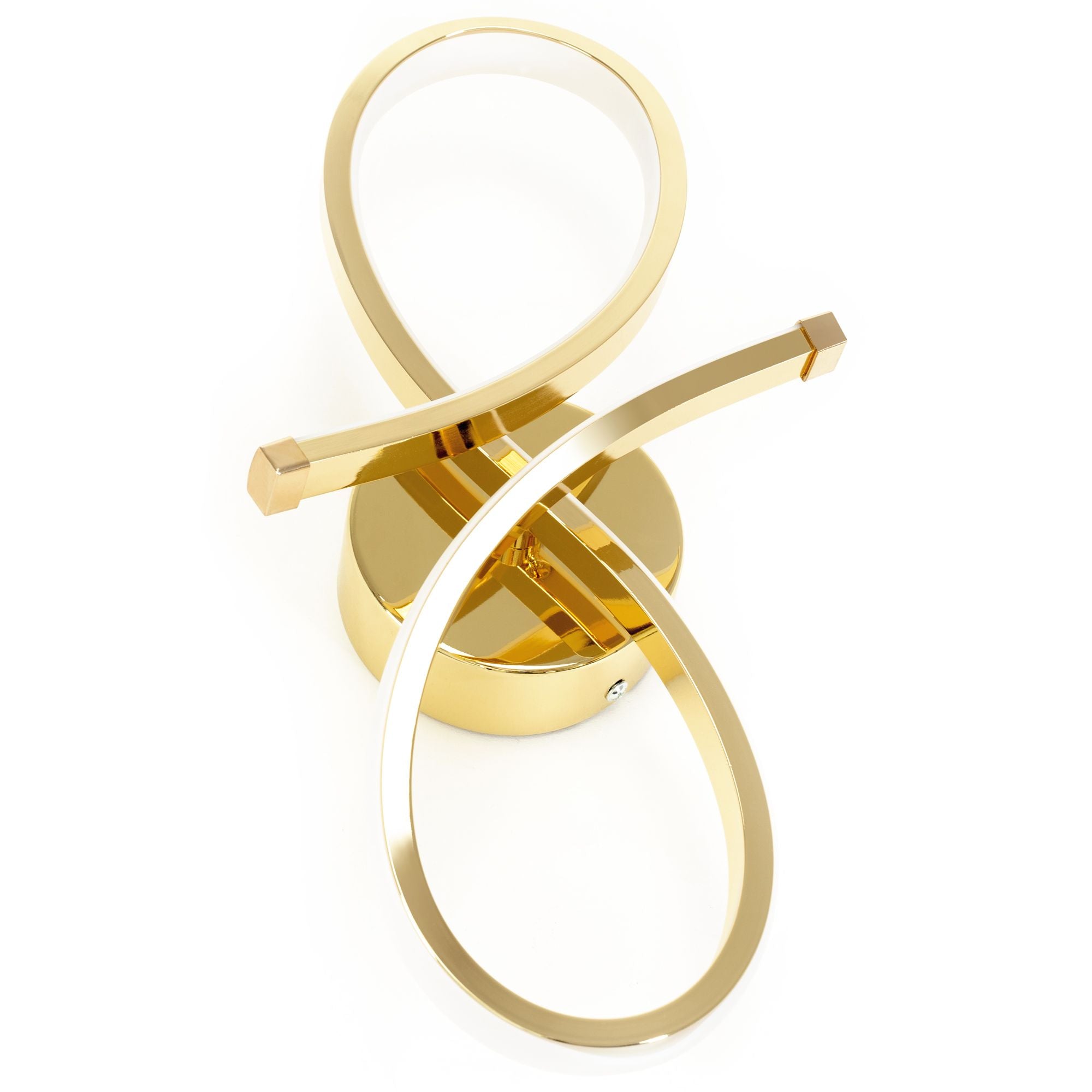 Lampa Ścienna Kinkiet Led App1051-w Złota