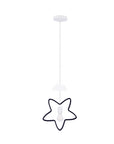 star c lampa wisząca 20w E27 iq kids czarny+biały