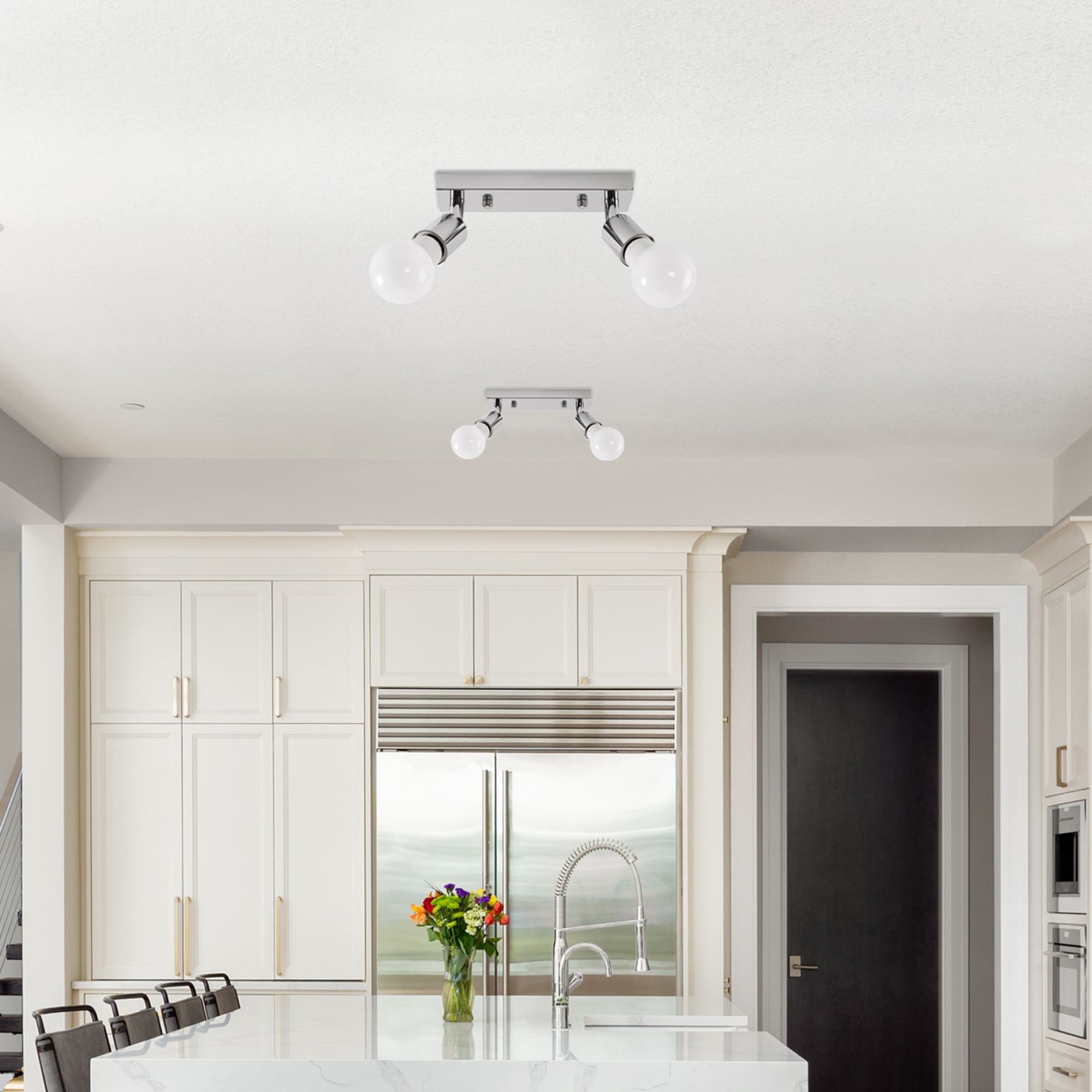 Lampa Sufitowa Reflektor Plafon APP697-2C CHROM