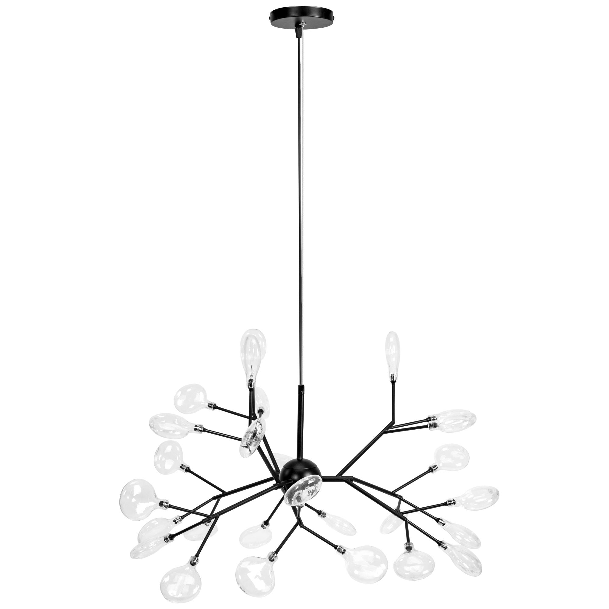 Lampa wisząca drzewko 27  APP590-CP Czarna