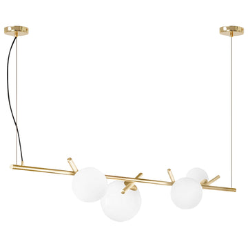 Lampa Sufitowa Wisząca Gold APP1665-4CP 1