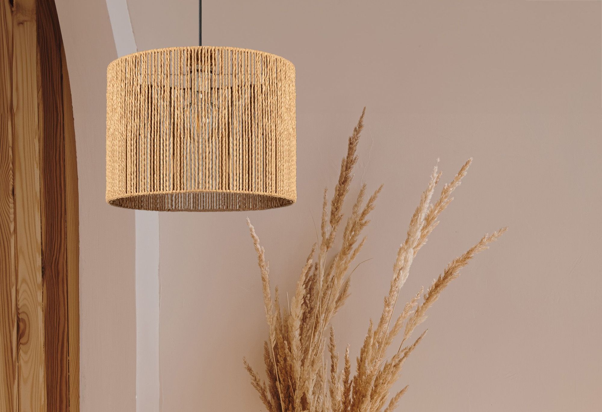Lampa Wisząca Boho 40cm APP1325-1CP