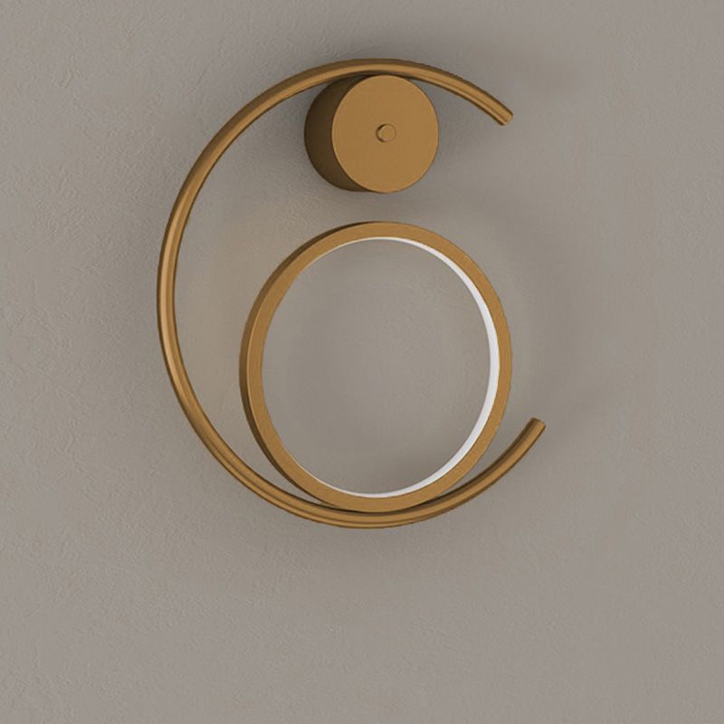 Lampa Ścienna Kinkiet Led App1143-w Miedziany