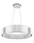 Kryształowa Lampa Sufitowa LED APP982-CP