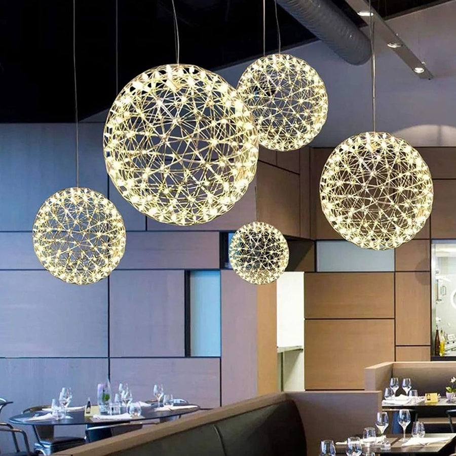 Lampa Sufitowa Wisząca Led App1505-cp Gold 7