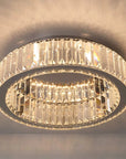 LAMPA KRYSZTAŁOWA PLAFON APP1744-C 50 Cm CHROM 7