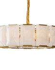 LAMPA SUFITOWA WISZĄCA APP1797-8CP ZŁOTA SZCZOTKOWANA 7