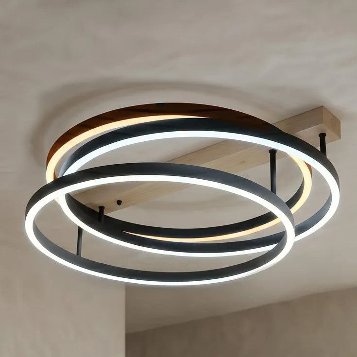 LAMPA SUFITOWA LED SWE058-C CZARNA 7