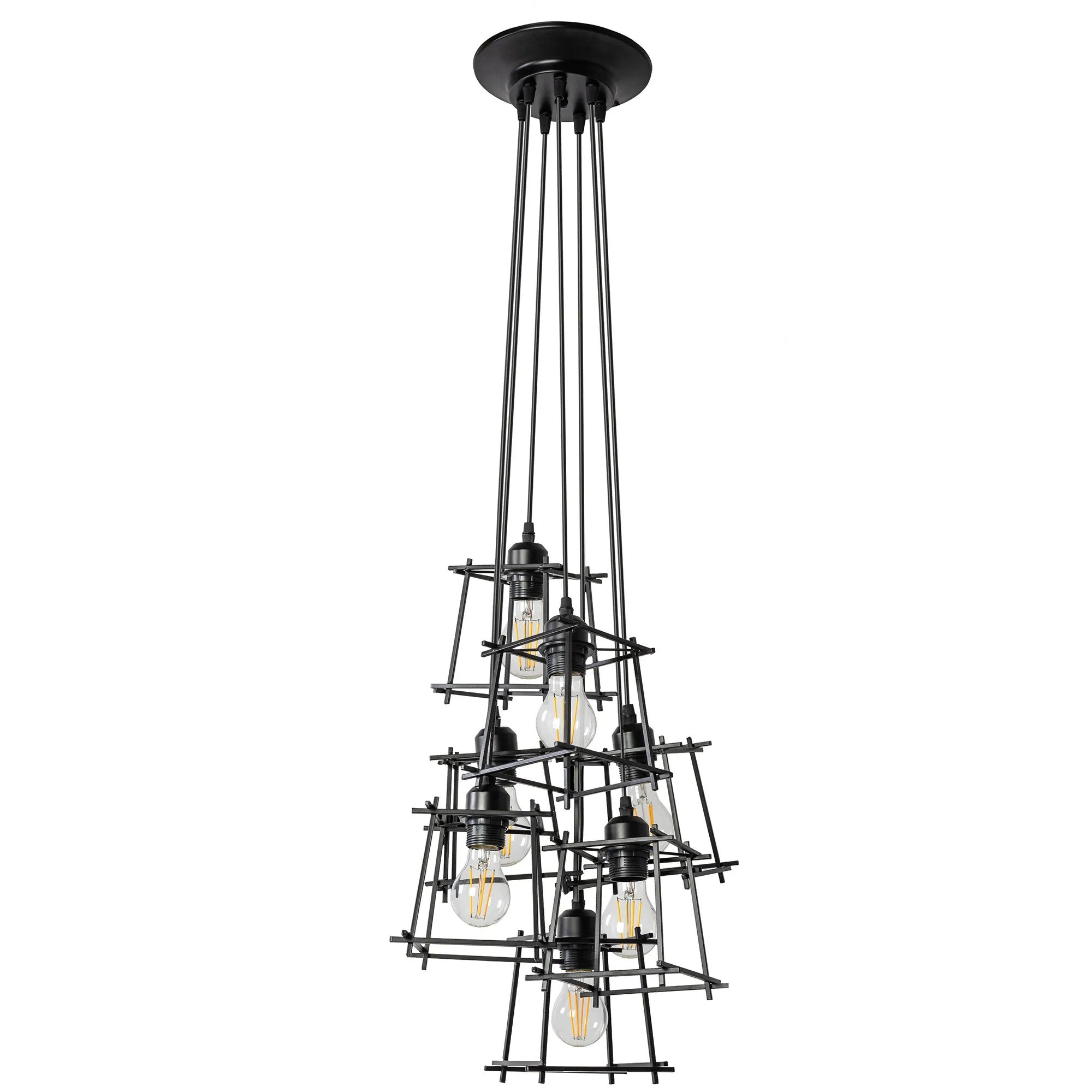 LAMPA SUFITOWA WISZĄCA APP221-7CP 7