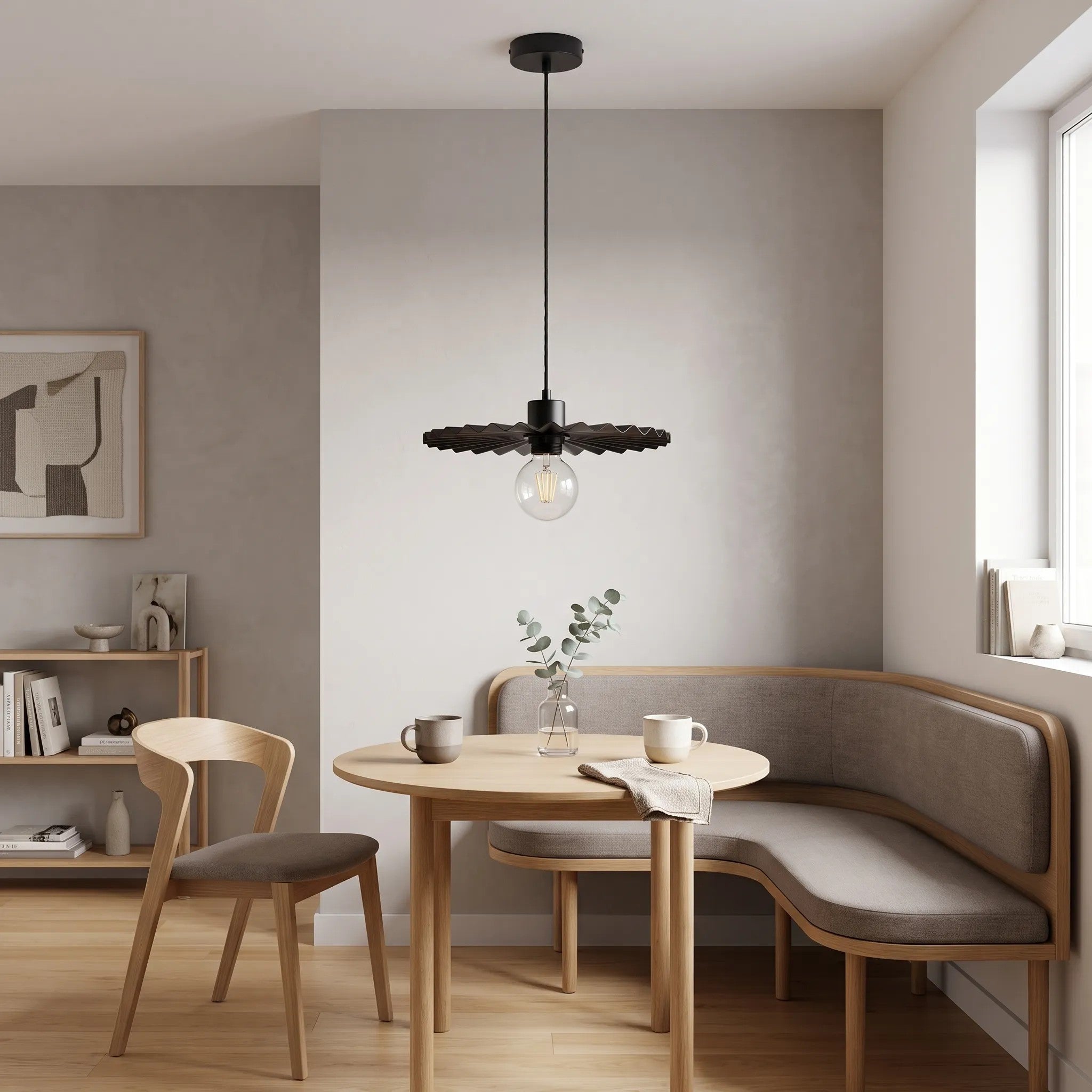 LAMPA SUFITOWA WISZĄCA APP1353-1CP Czarny 7