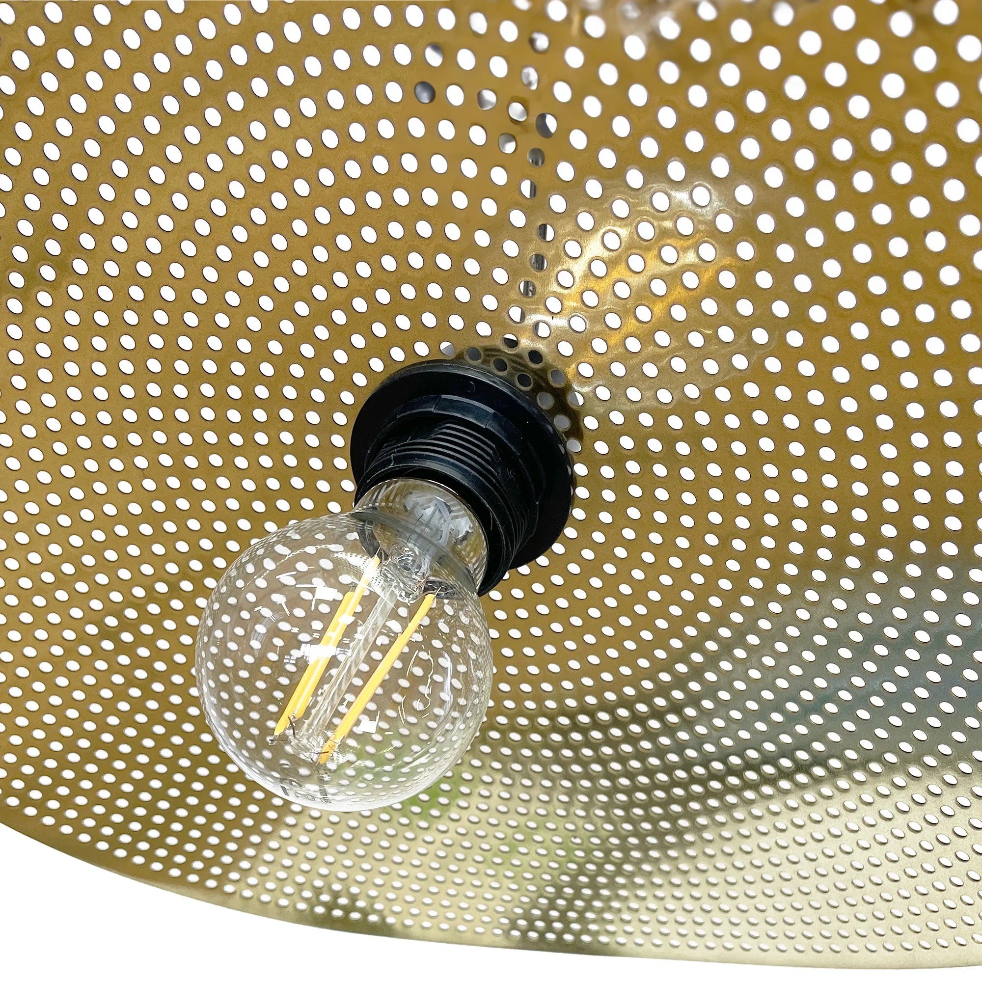 LAMPA SUFITOWA WISZĄCA APP1469-1CP Czarno/złota 7