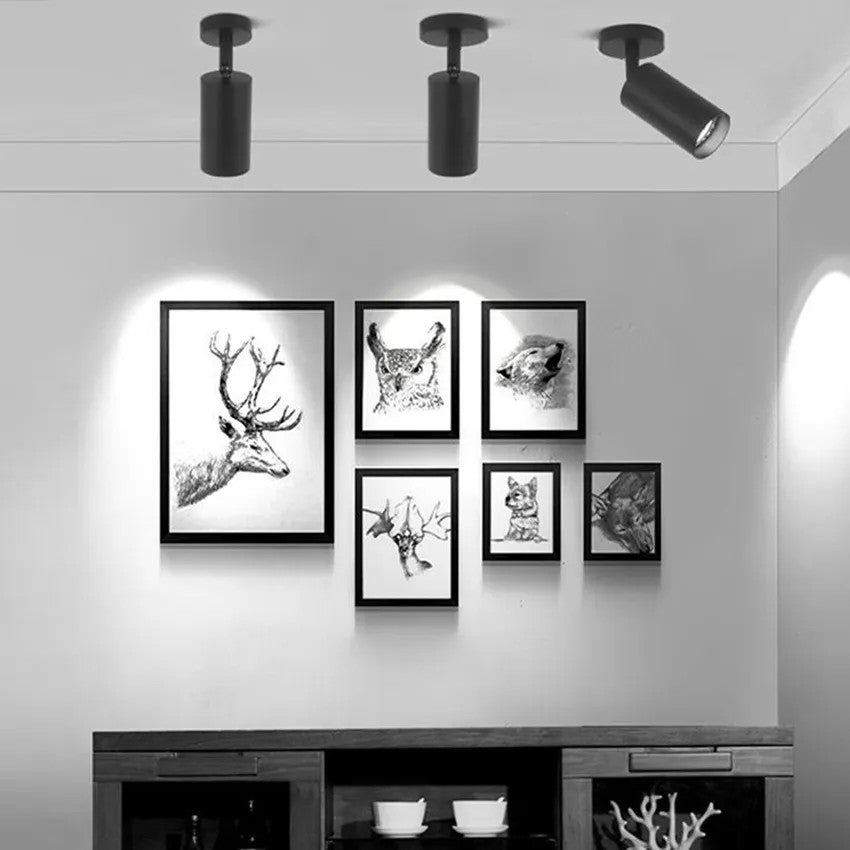 LAMPA SUFITOWA / ŚCIENNA SPOT REFLEKTOR APP1244-1C CZARNA 7