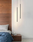 LAMPA SUFITOWA WISZĄCA LED APP1413-C BLACK 100cm 7