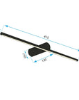 KINKIET ŁAZIENKOWY LED 40CM APP1344-W GOLD 7