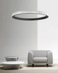 LAMPA SUFITOWA WISZĄCA LED APP1512-CP Black 7