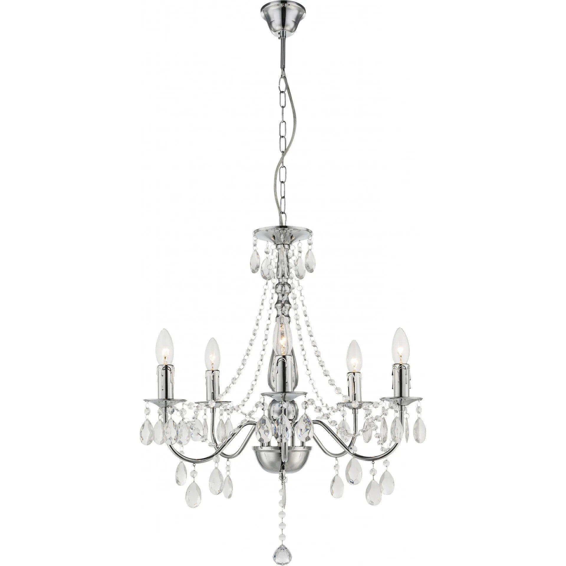 LAMPA SUFITOWA WISZĄCA EBT014-5CP CHROM 7