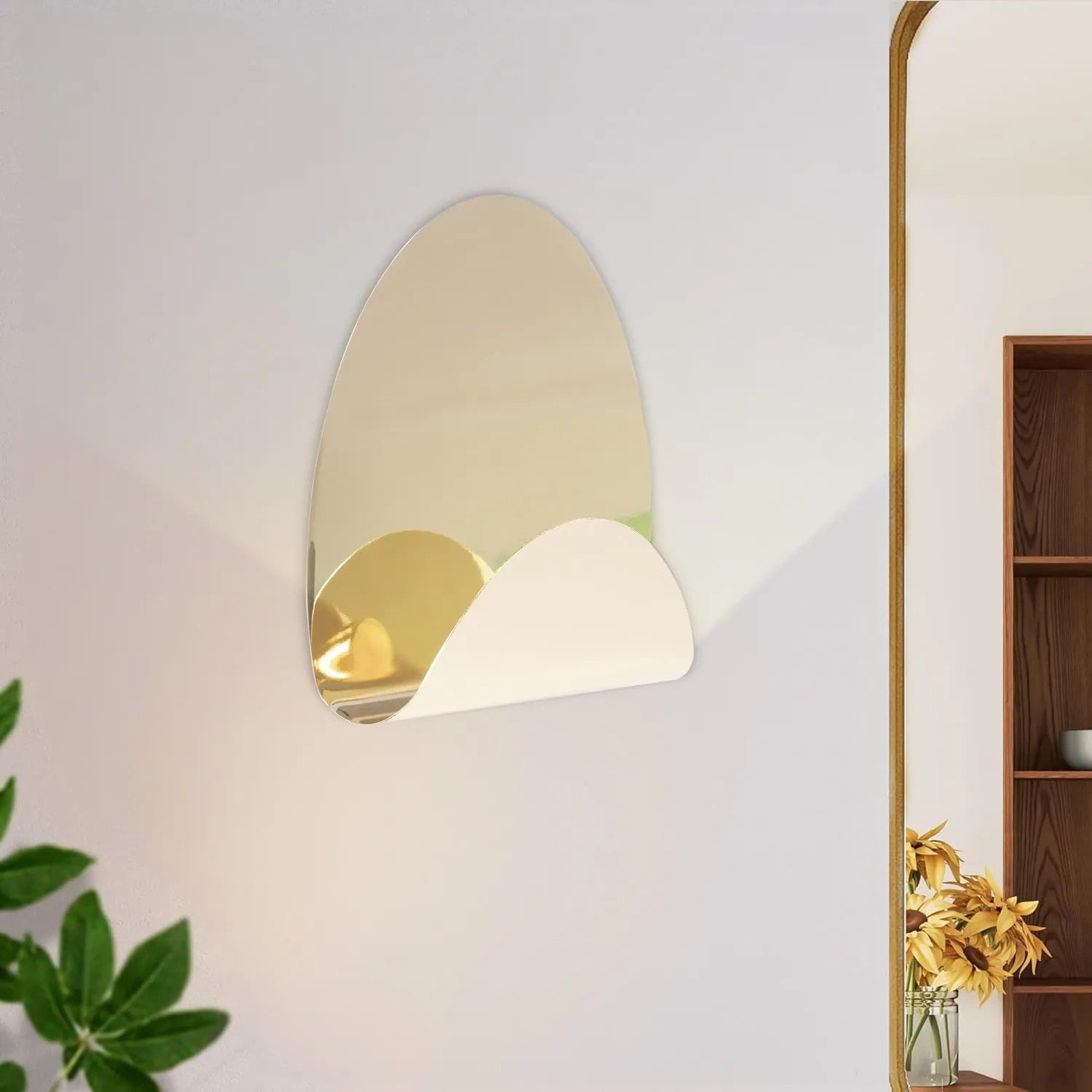 LAMPA ŚCIENNA KINKIET APP1430-W ZŁOTY 7