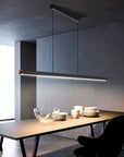 Lampa Sufitowa Wisząca Led APP1447-CP Czarna 80cm 7