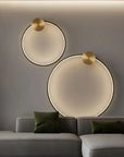 LAMPA ŚCIENNA KINKIET LED APP1391-CW OLD GOLD 50cm 7