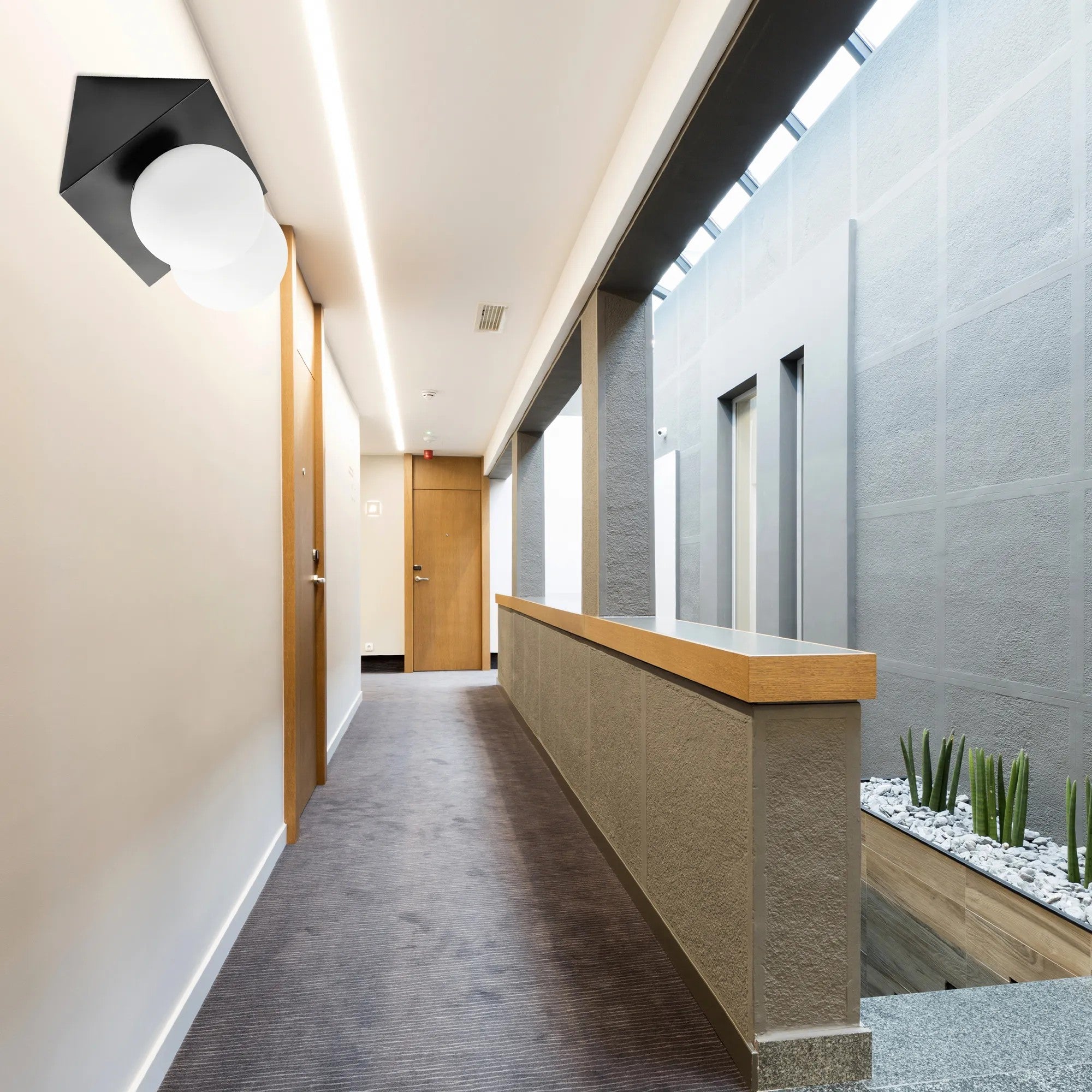 LAMPA ŚCIENNA KINKIET APP1230-2W Czarna 7