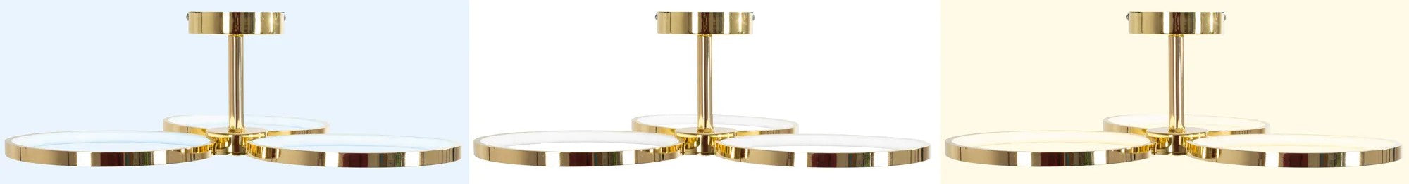 Lampa Sufitowa Wisząca LED APP993-c Złota + Pilot 7