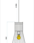 Lampa Wisząca Boho APP1350-CP 7