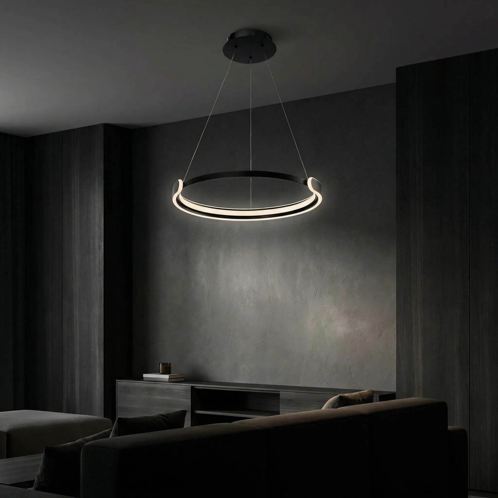 Lampa Sufitowa LED APP1927-CP Czarna 7