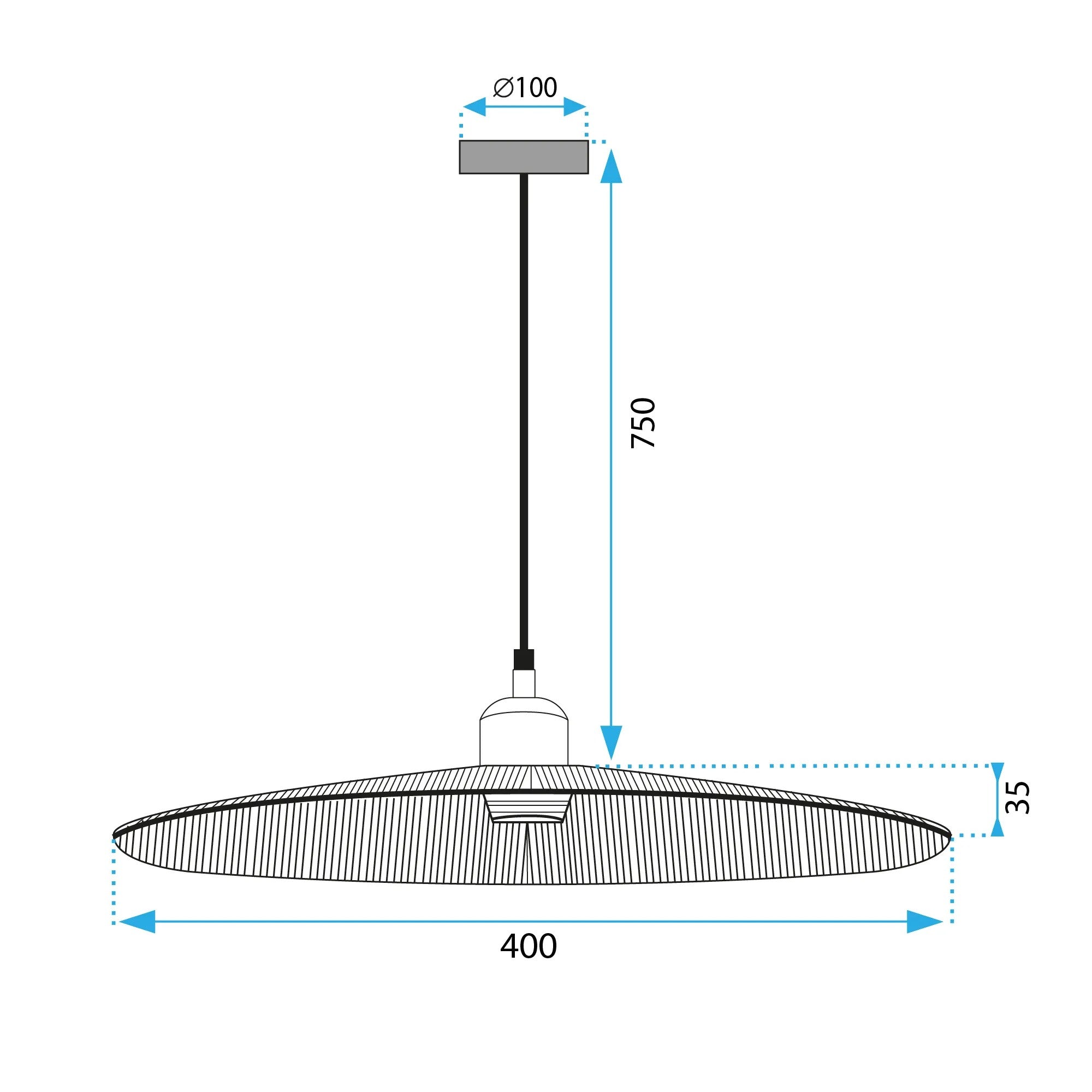 Lampa Wisząca Boho APP1311-1CP 7