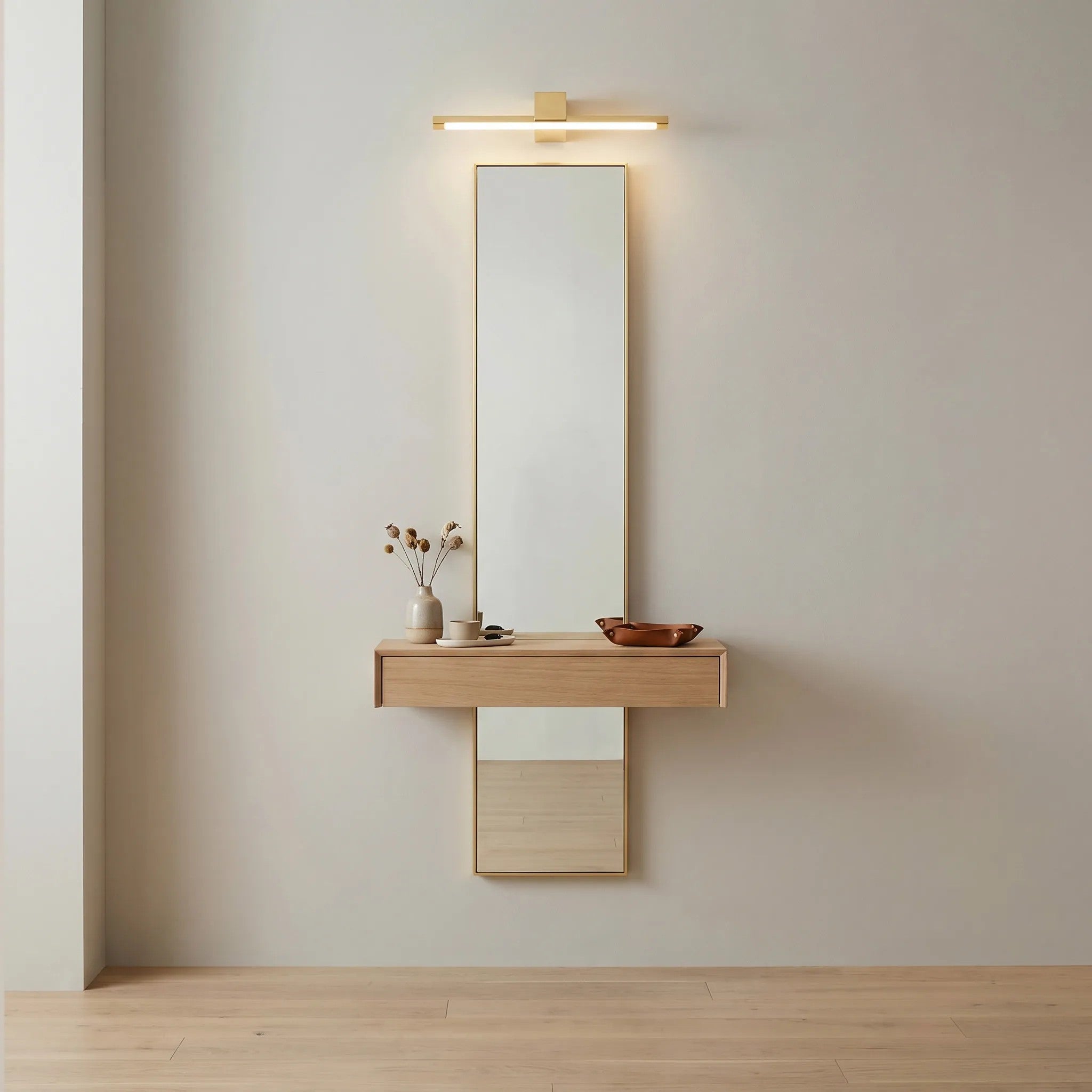 Kinkiet Łazienkowy LED SWE043-1W 40 Cm Złoty 7