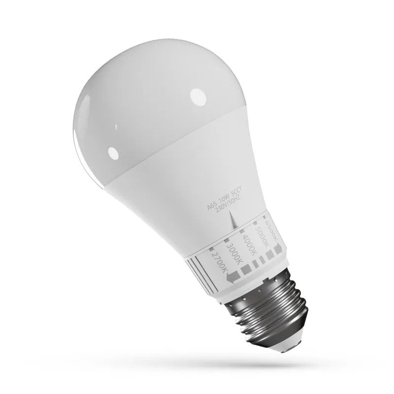Żarówka LED 5 Barw Światła GLS E27 230V 10W 5CCT 7