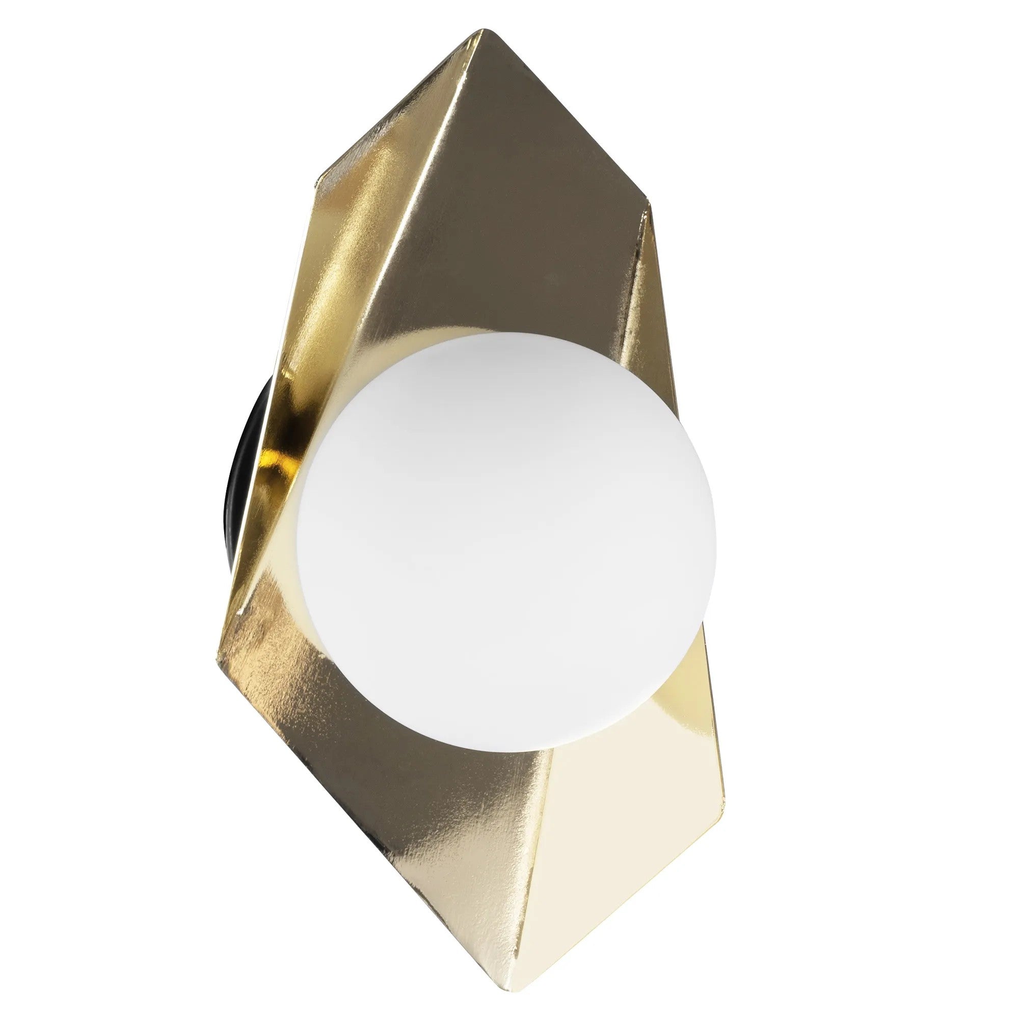 LAMPA ŚCIENNA KINKIET APP1411-W CZARNO/ZŁOTA 7