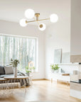 Lampa Sufitowa APP1248-4CP Złota 7