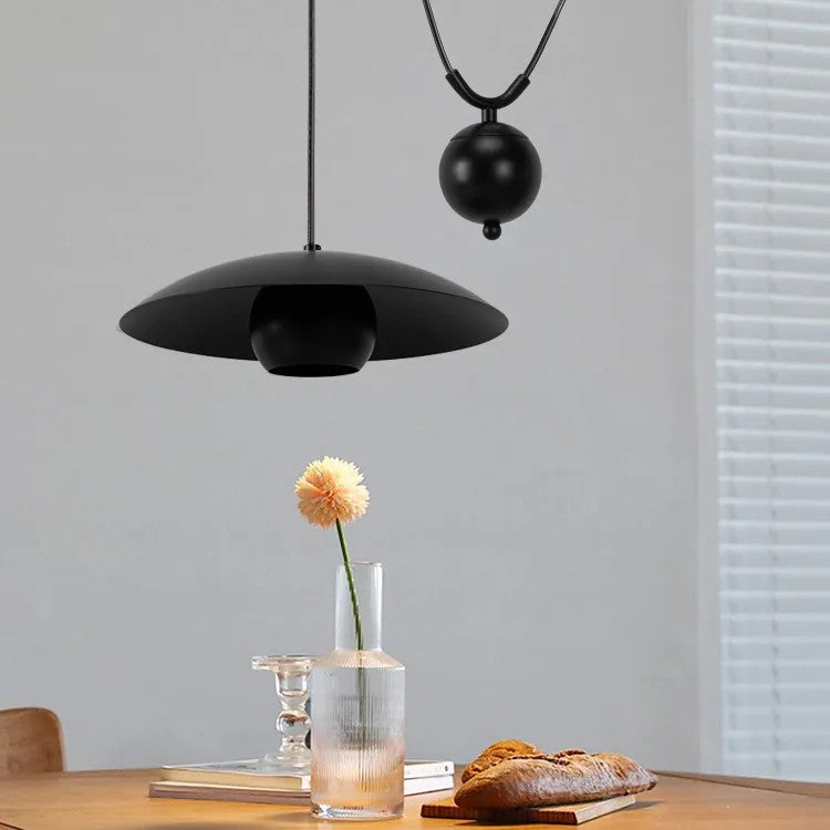 LAMPA SUFITOWA WISZĄCA APP1450-1CP Czarna 7