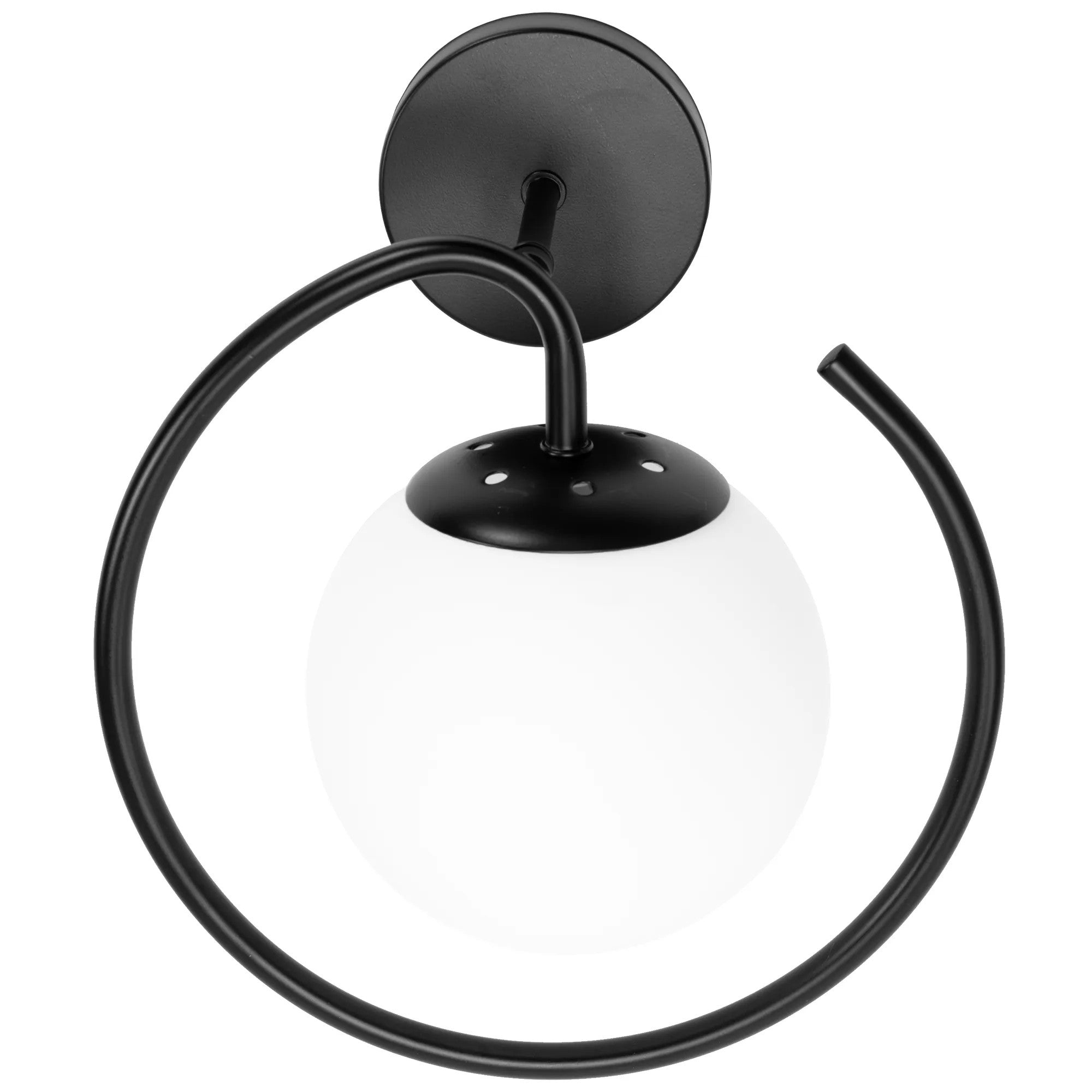 LAMPA ŚCIENNA KINKIET APP1152-1W Czarna 7